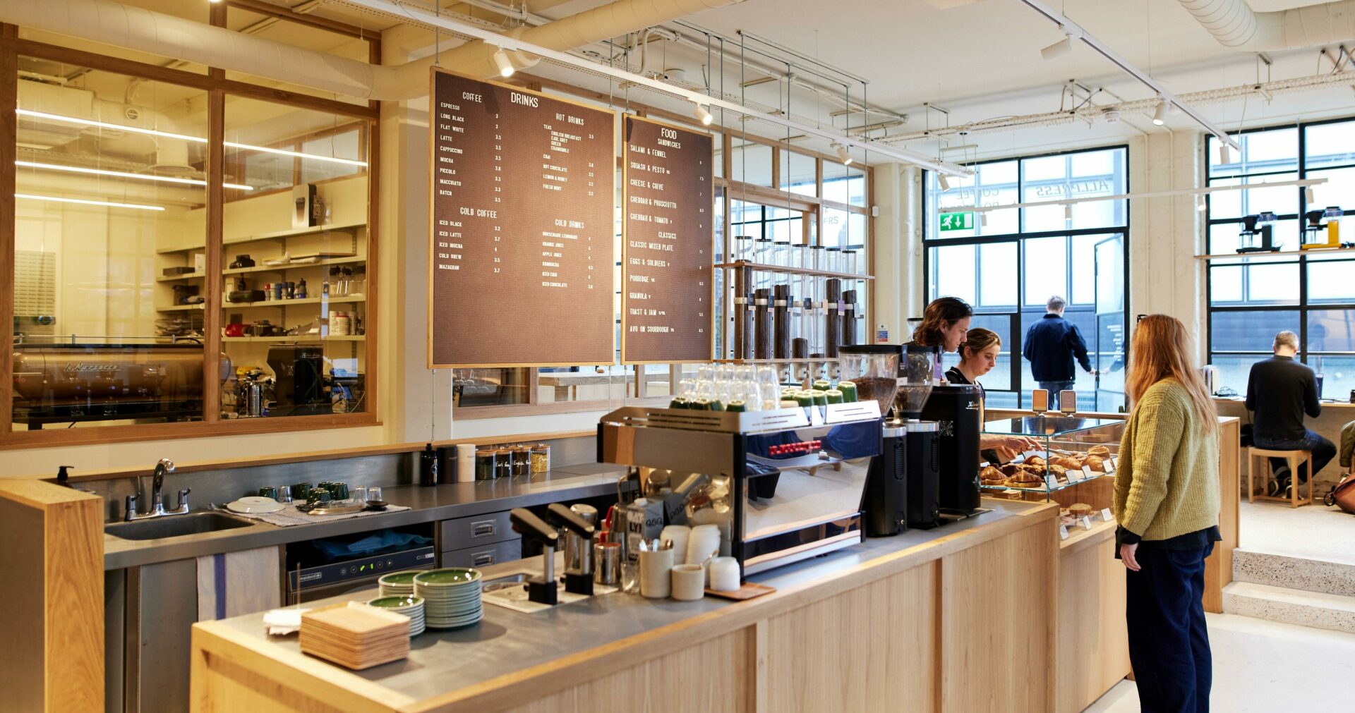 Allpress Espresso Manchester cafe interior